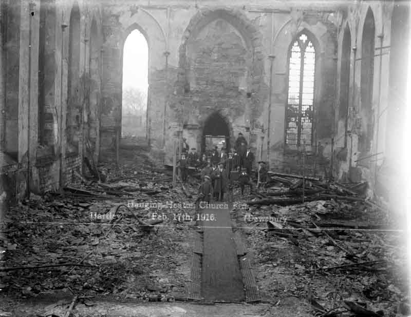 Hanging Heaton Church Fire, Batley