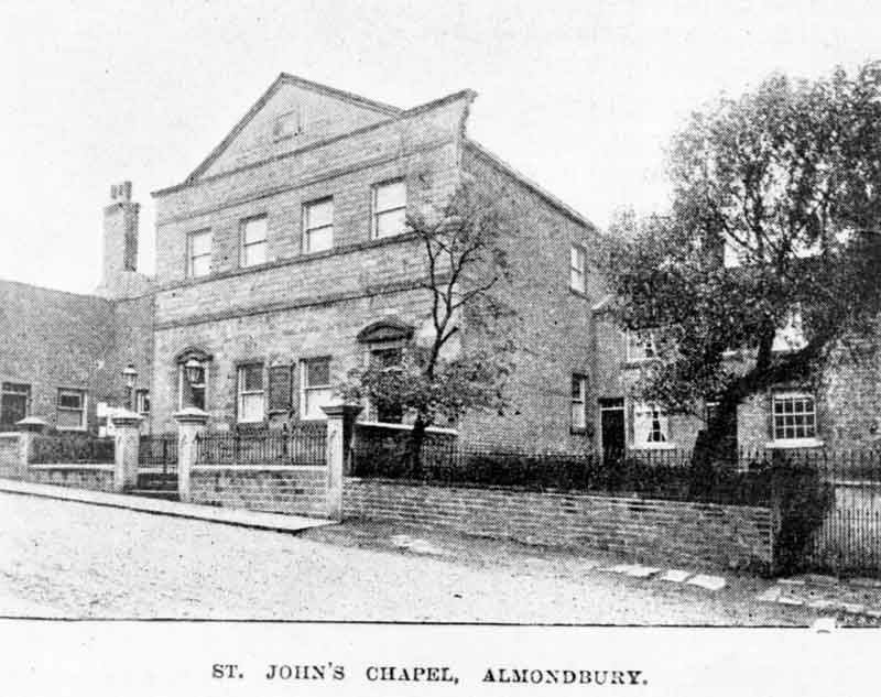 St John's Chapel, Almondbury, from the Methodist Recorder