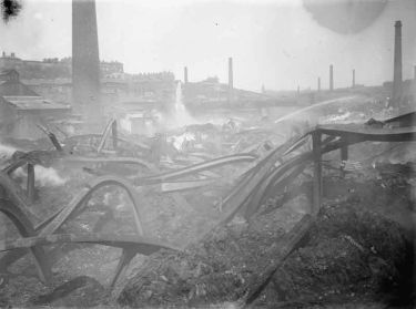 Mill being demolished, Batley?