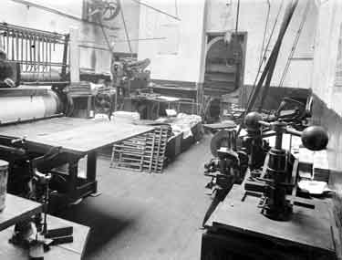 Hartley's Printers Workshop (interior), Bradford Rd, Dewsbury