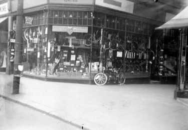 F.J. Tee Ltd, Bicycle shop, Dewsbury Arcade