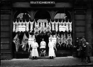 Butchers Shop, Co-operative Buildings, Northgate, Dewsbury