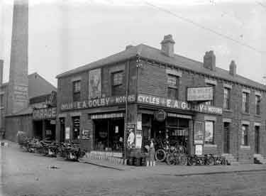 Golby's Garage and repairs depot, Foundry Street, Dewsbury