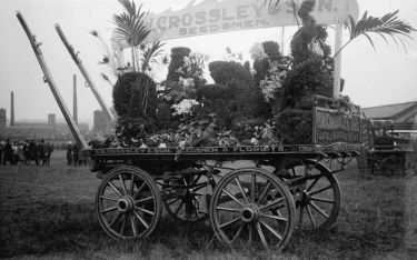 W Crossley & Son, Florists float, Batley