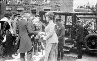 Royal Visit, King George V and Queen Mary, Dewsbury