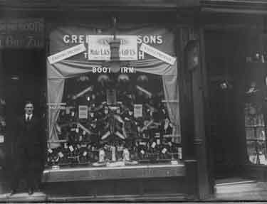 Greenlees and Sons, Shoe Shop, Dewsbury
