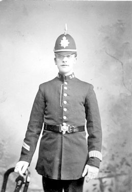 Portrait of a policeman