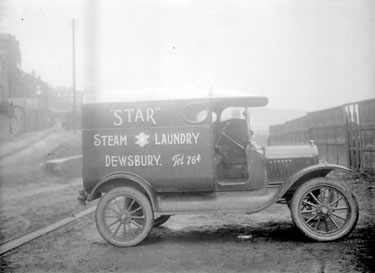 Star Laundry truck Dewsbury