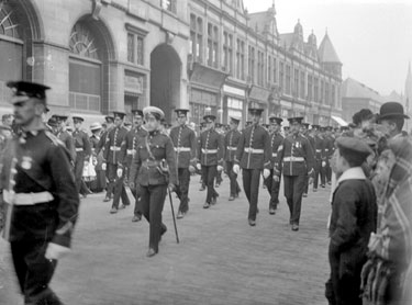 Military Parade, Corporation Street, Dewsbury