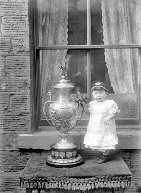 Rugby Challenge Cup and baby