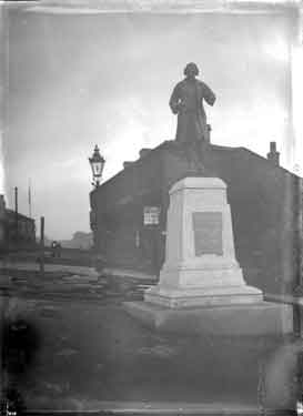 Joseph Priestley Memorial Statue in Birstall, his birthplace