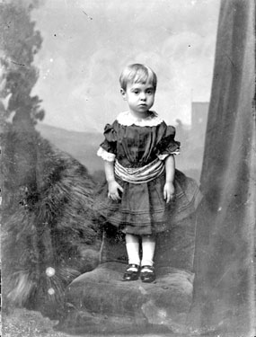 Portrait of young child