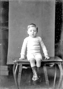 Portrait a young boy