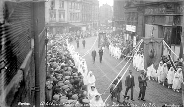 Whitsuntide procession, Dewsbury