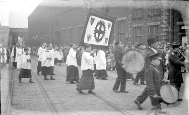 Whitsuntide procession, Dewsbury
