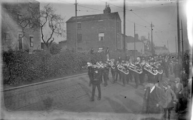 Procession and Band, Dewsbury