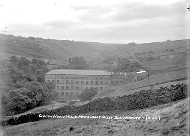 Clough House Mill, Merrydale Valley, Slaithwaite, Huddersfield