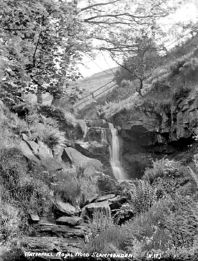 Waterfall, Royal Wood, Scammonden, Huddersfield