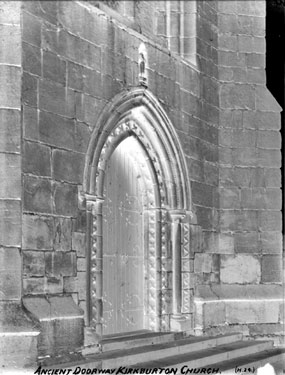 Ancient Doorway, Kirkburton Church, Huddersfield