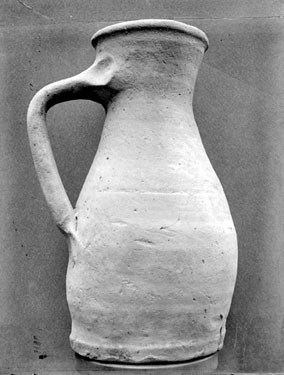 Ancient Jug, found at Heckmondwike in 1871