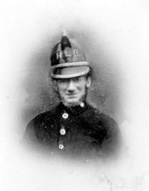 Portrait: John Gledhill (Water Jack), fireman