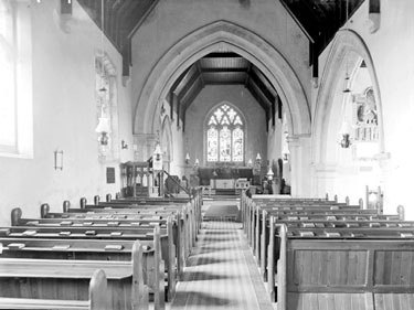 Wath Church: interior
