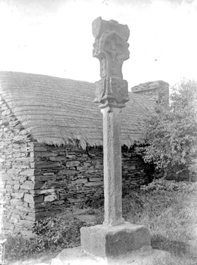 Old crosses at Kirk Manghold