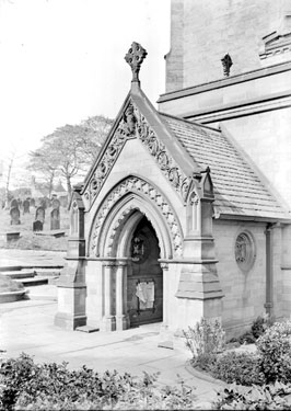 The South Porch - Parish Church of St Michael and All Angels, Church Lane, Thornhill, Dewsbury.