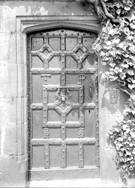 Door at Pollard Hall, Gomersal