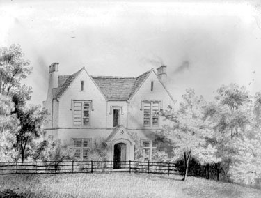 Liversedge Vicarage, copies from Miss Lawford's drawing