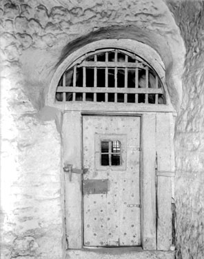 Prison door, Colchester Castle