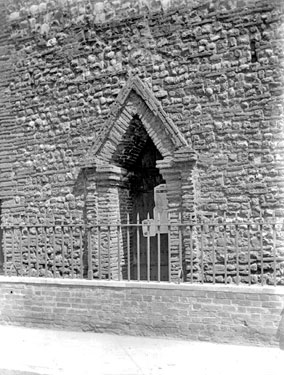 Saxon door, Trinity Church, Colchester Castle