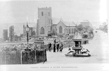 Parish Church and Ruins, Scarborough