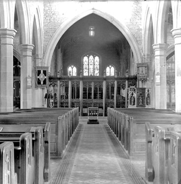 Almondbury Parish Church Interior looking East