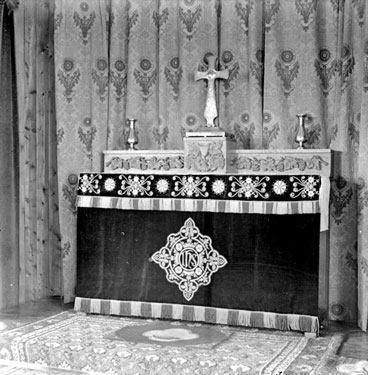 Altar in Chapel, Fenay Bridge?