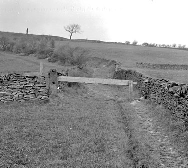 Old Road on the South East side of Castle Hill