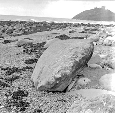 Ice Scratchings on Boulder, Criccieth
