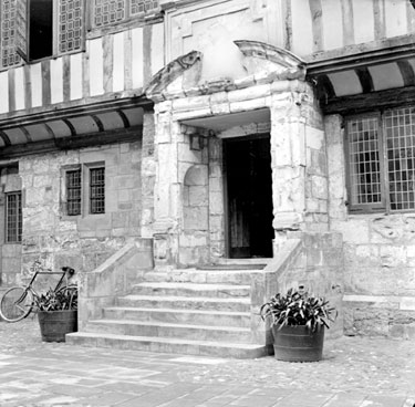 Doorway in the Quadrange of St William's College, York