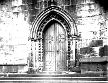 West Door, Kirkburton Church