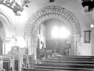 Hartshead Church: Chancel Arch