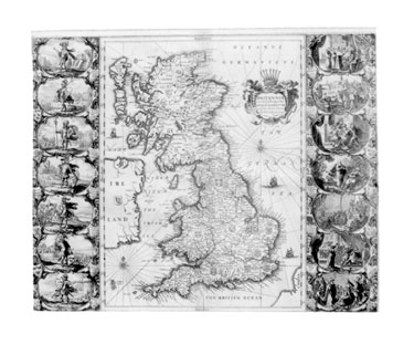 Map 54 Ancient Geography, Britannia prout divisa fuit temporibus Anglo-Saxonum Heptarchia