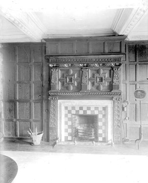 Woodsome Hall: Fireplace in the Morning Room
