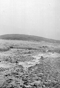 Mound near March Hill, Marsden, from the George Marsden Prints