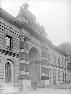 Bretton Hall, Bretton Park: front of stables