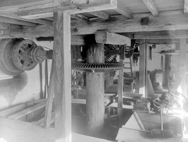 Woodsome Mill interior, Woodsome