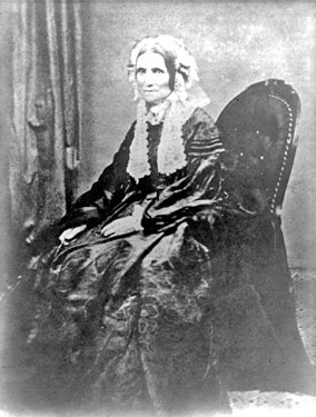 Catherine, wife of the Reverend Lewis Jones, from old photograph