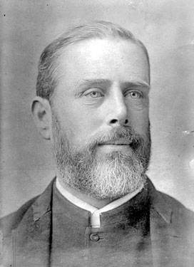 Reverend F Marshall, MA, from YMCA photograph