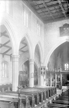 Almondbury church interior
