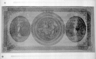 Huddersfield Banking Company five pound note (Back)