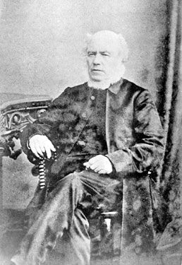 The Reverend Lewis Jones, vicar of Almondbury, Huddersfield, 1823-1866